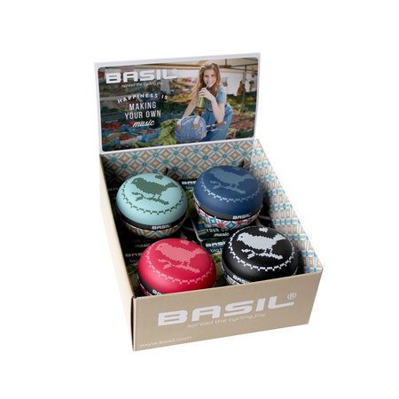 Zvonek Basil Big Bell Bohme mix 4kusy 50437