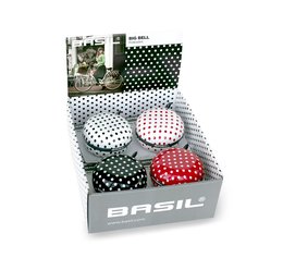 Zvonek Big Bell Polkadot mix 4 kusy